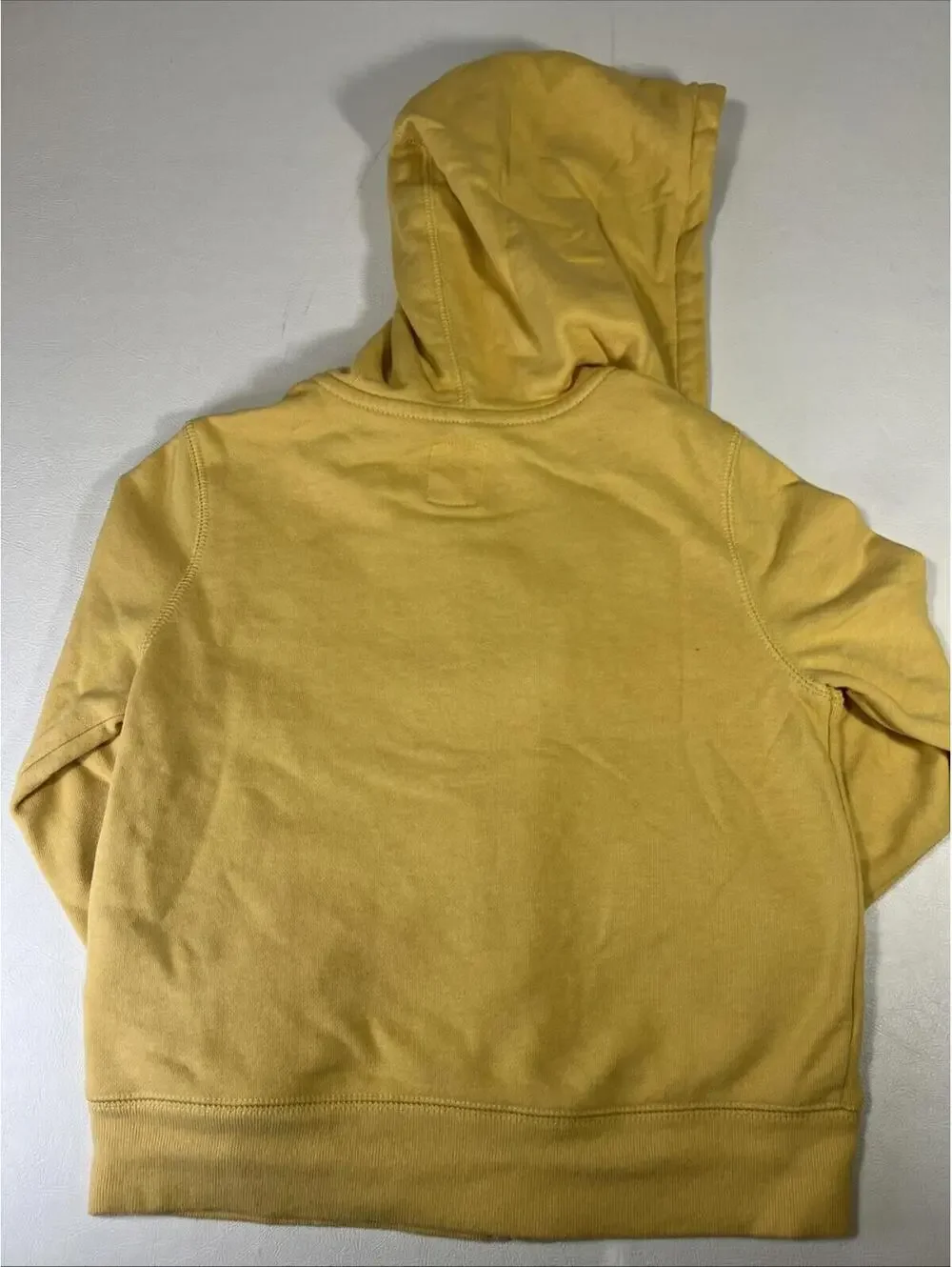 Gap Kids Logo Hoodie Zip Up Yellow 5T